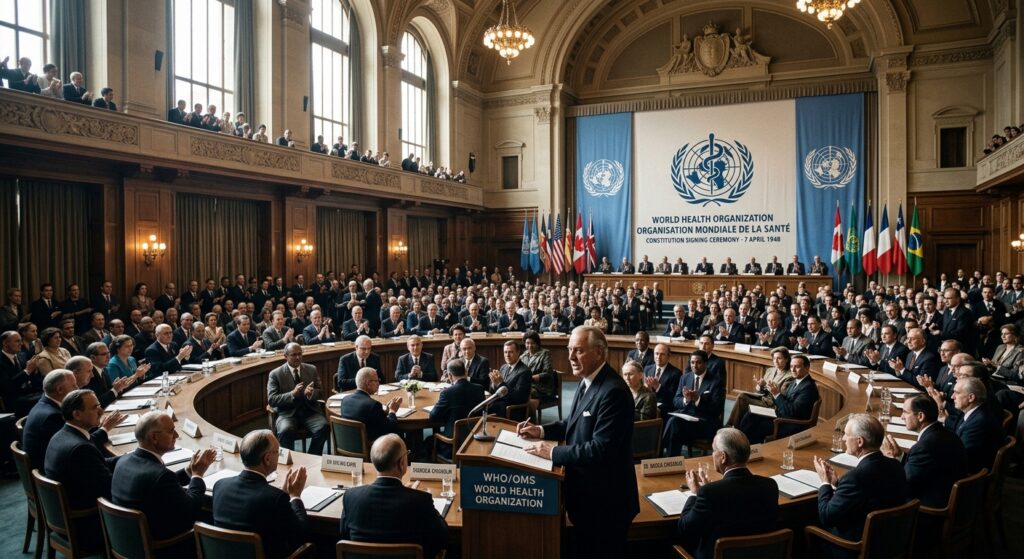 World Health Organization Founded — detail