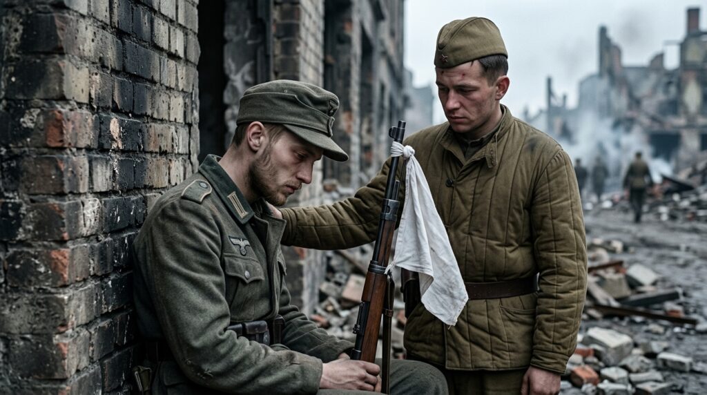 Berlin Surrenders — WWII Ends in Europe — detail