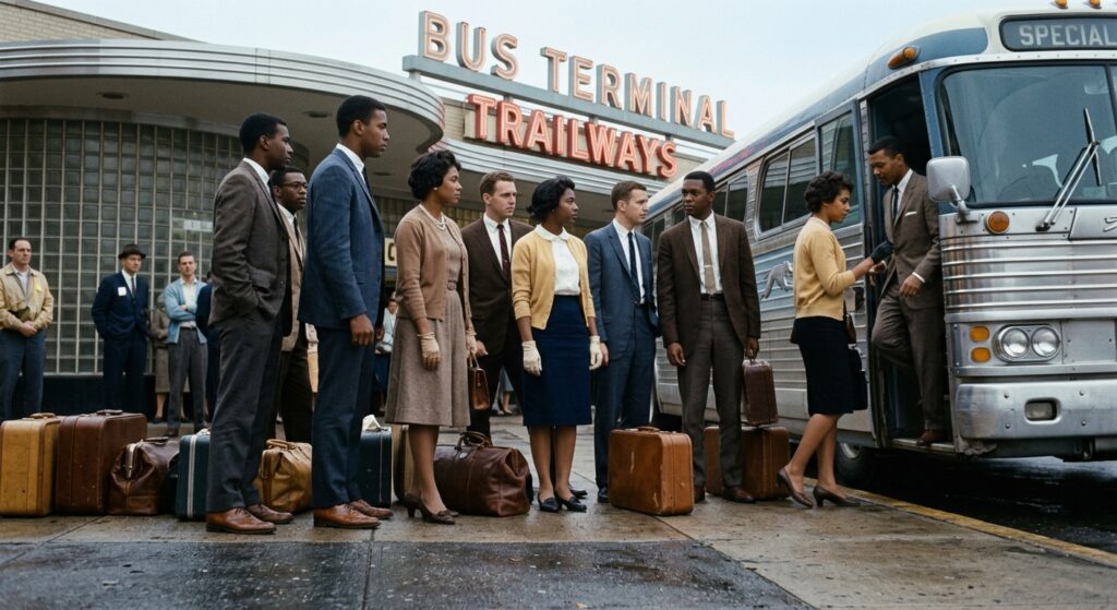 The Freedom Riders Depart Washington, D.C.