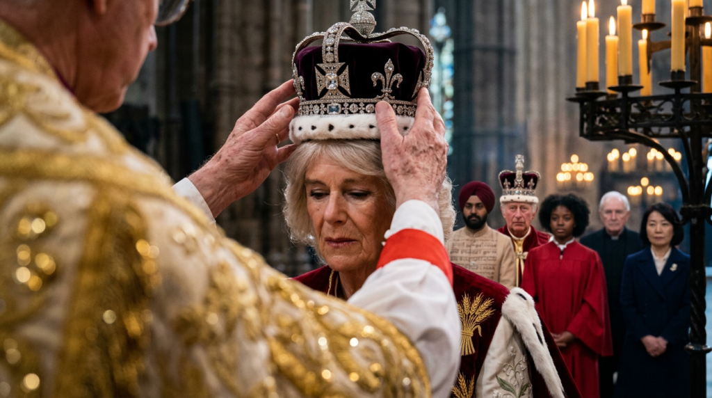 King Charles III Is Crowned — detail
