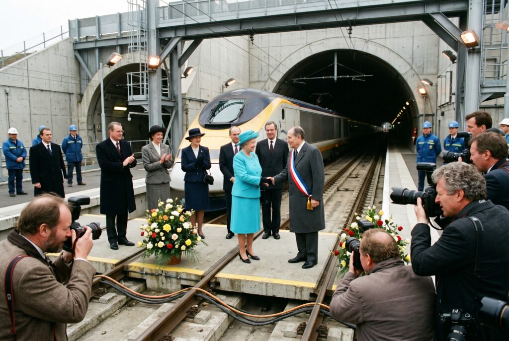 Channel Tunnel Opens