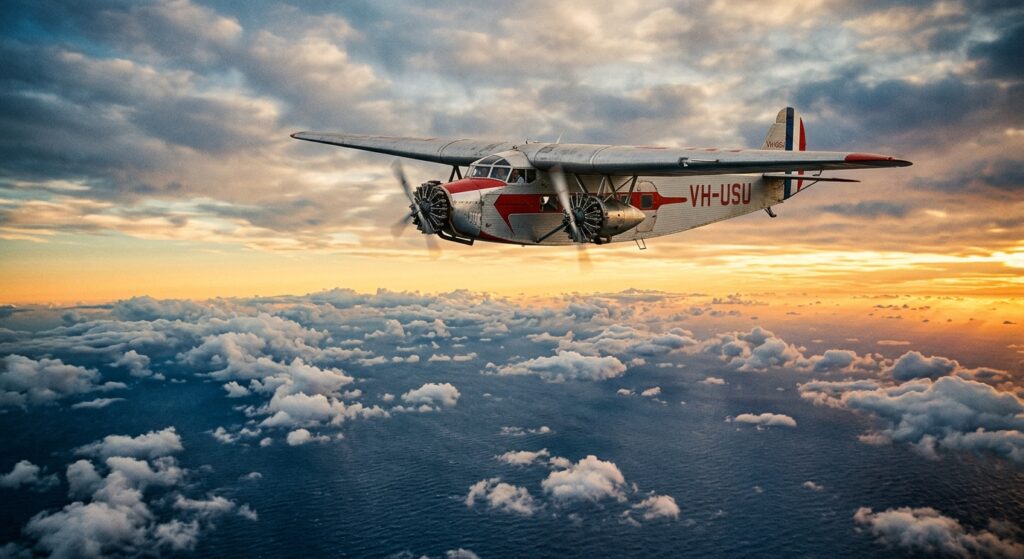 First Trans-Pacific Flight Completed — detail