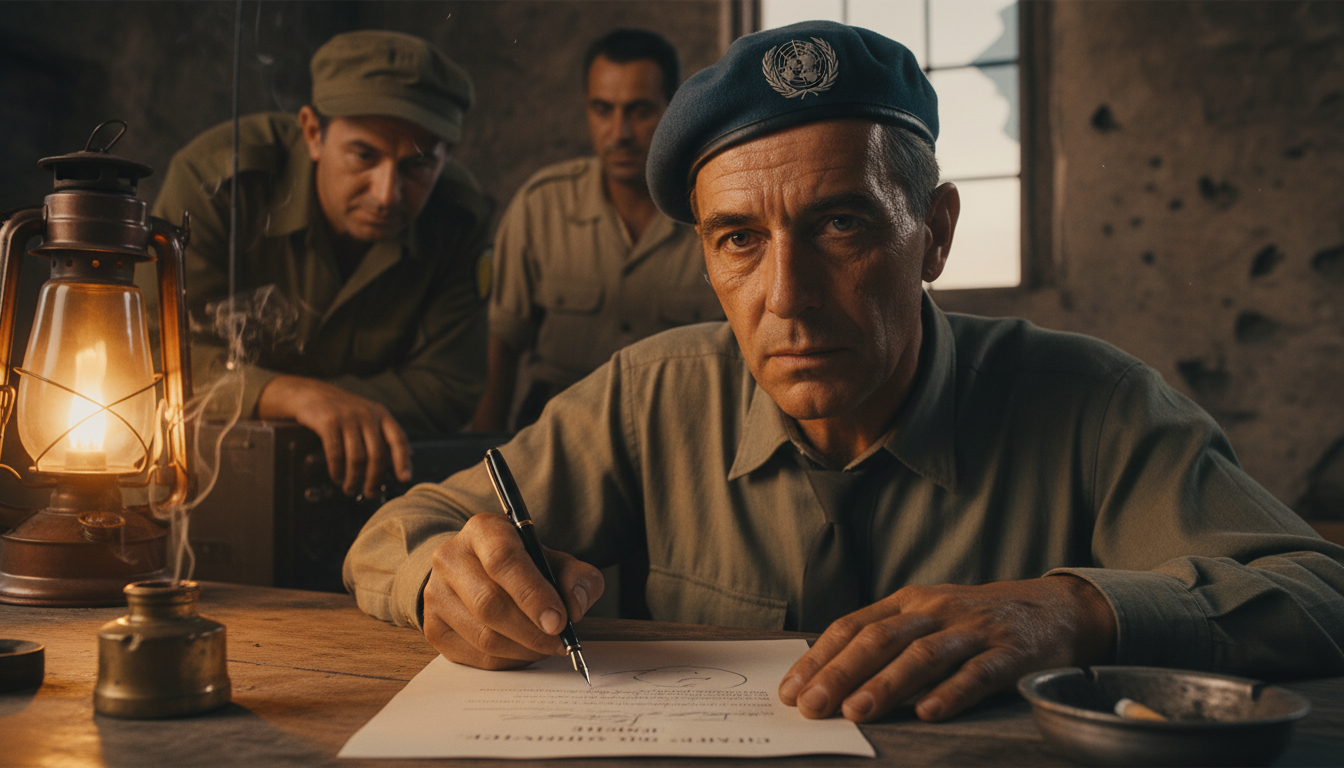 End of the Six-Day War — detail