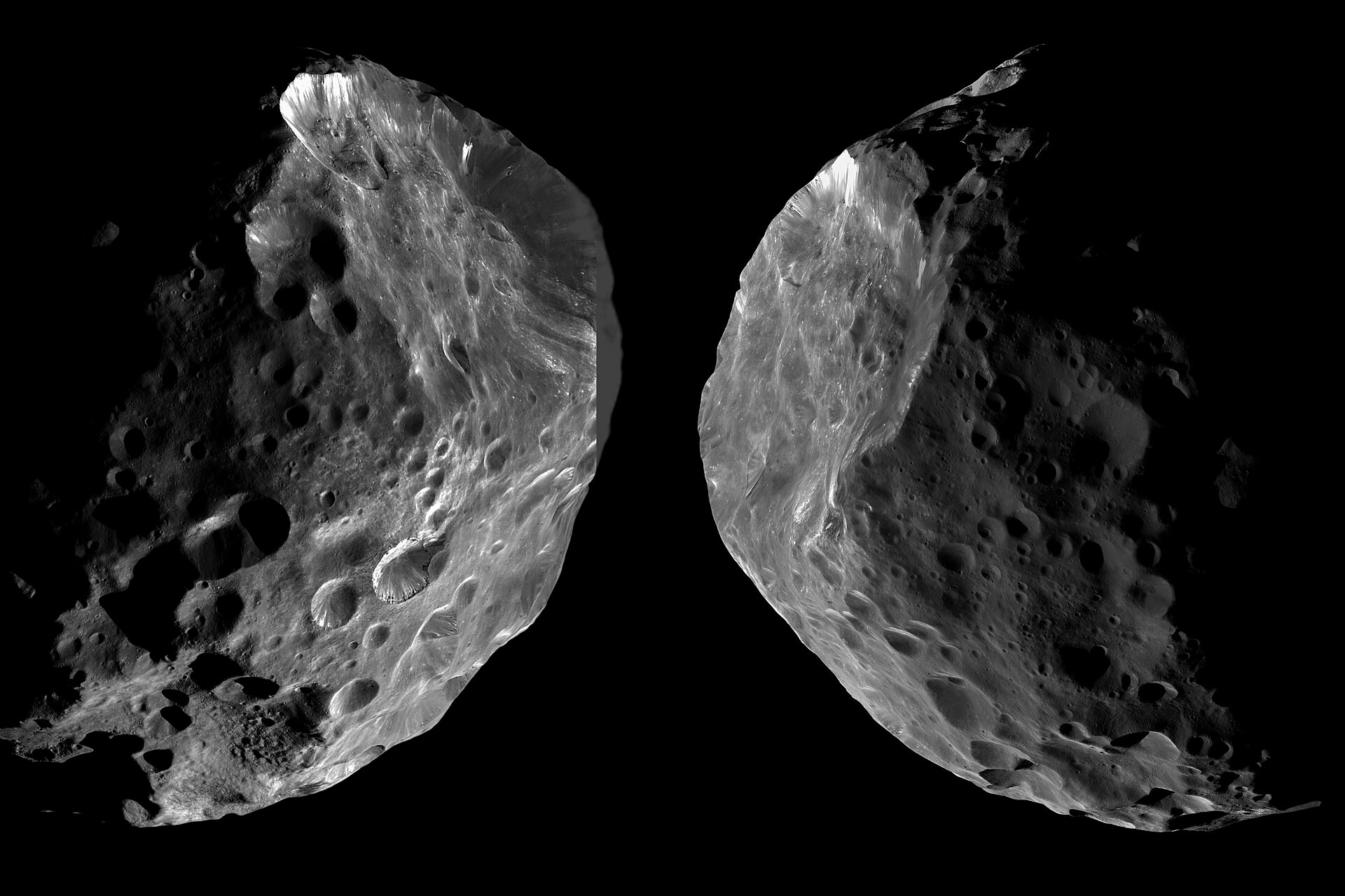 Cassini-Huygens Flyby of Saturn's Moon Phoebe