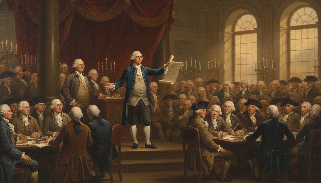 Virginia Declaration of Rights Adopted — detail
