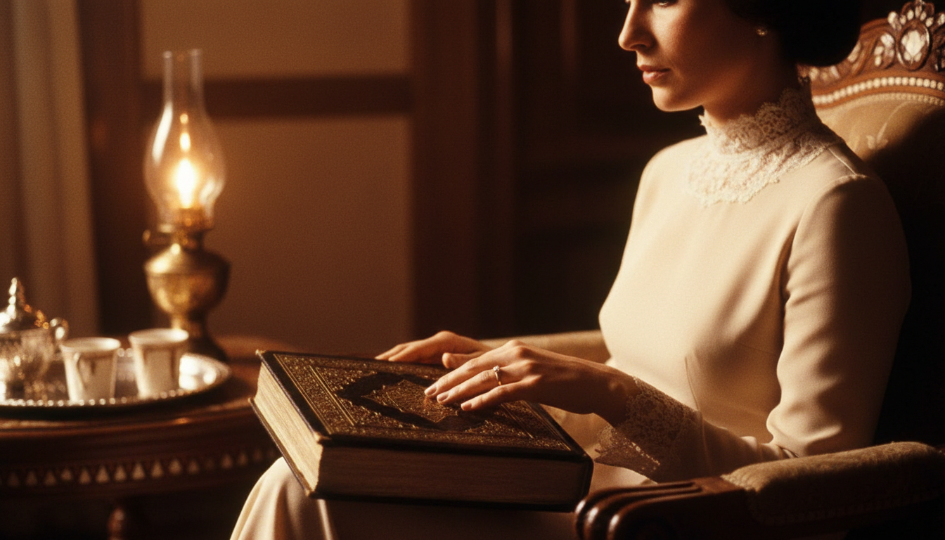 King Hussein of Jordan Marries Lisa Halaby, Becomes Queen Noor — detail