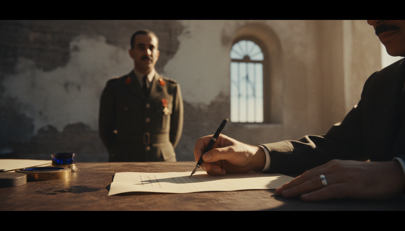 Egypt Becomes a Republic — detail